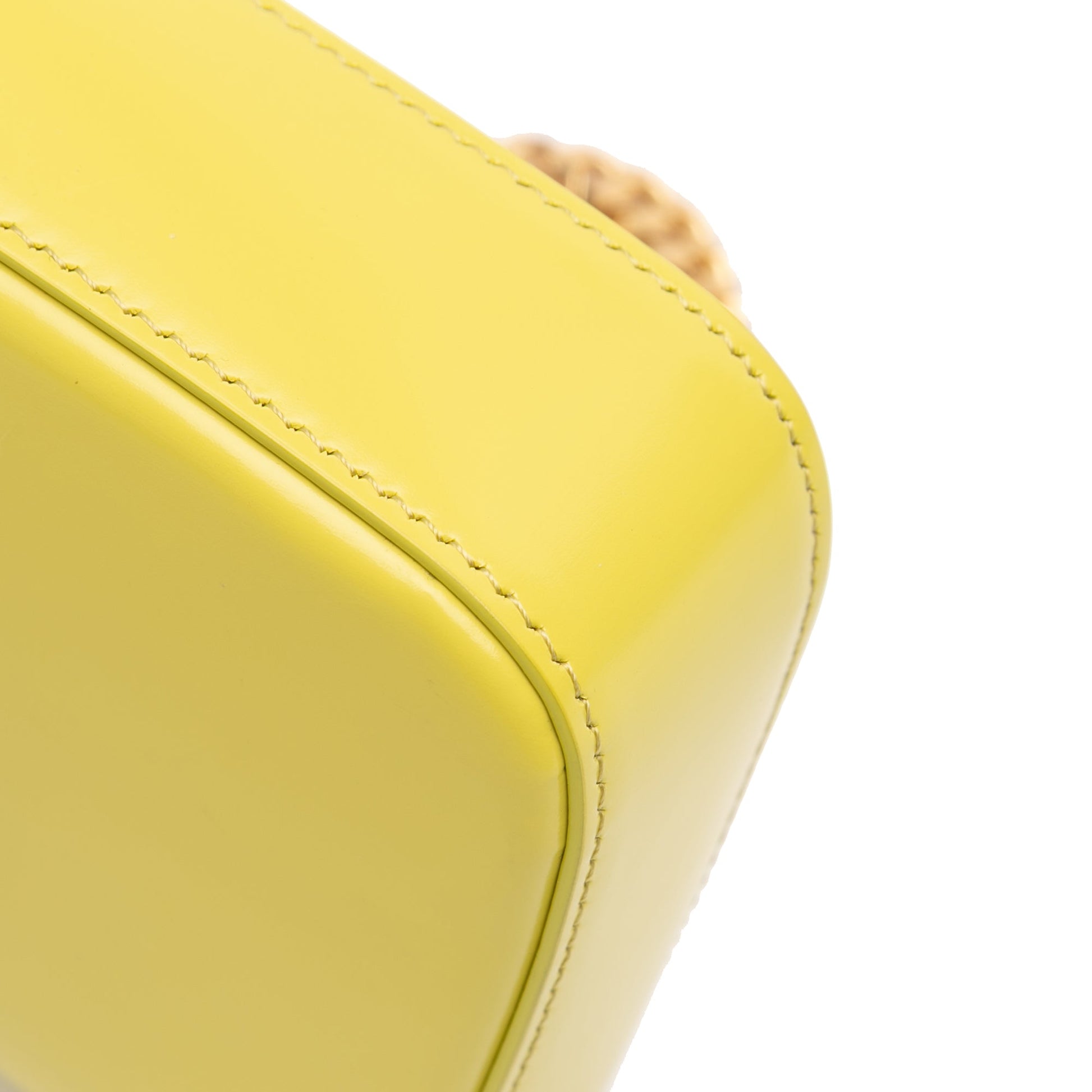 Celine Calfskin Cuir Triomphe Chain Shoulder Bag