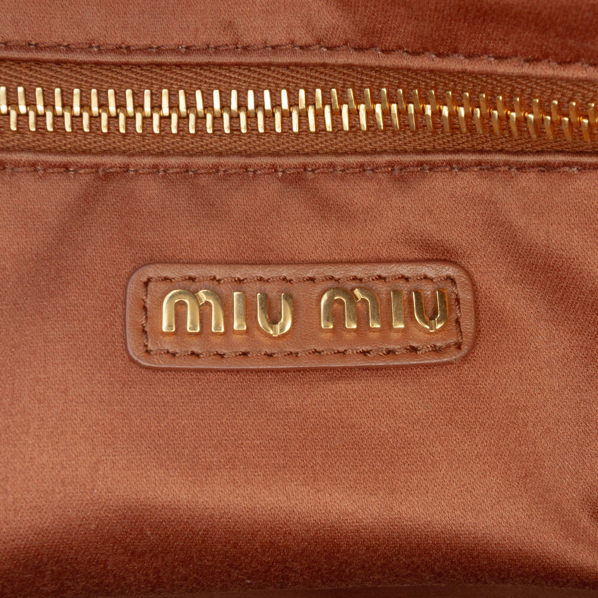 Miu Miu Large Soft Calf Softy Beau Top Handle Bag
