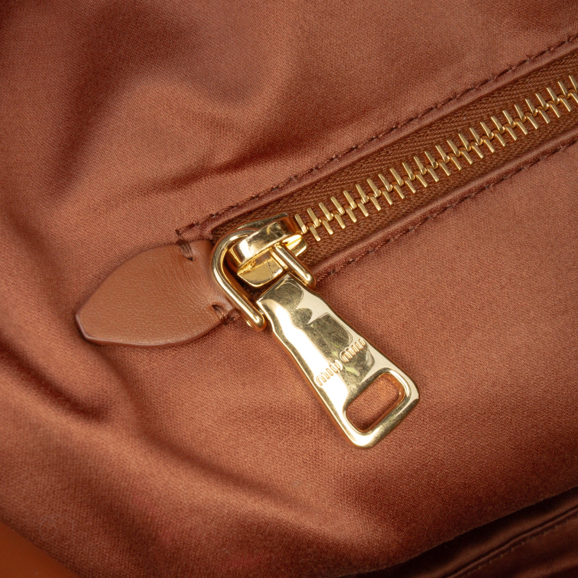 Miu Miu Large Soft Calf Softy Beau Top Handle Bag