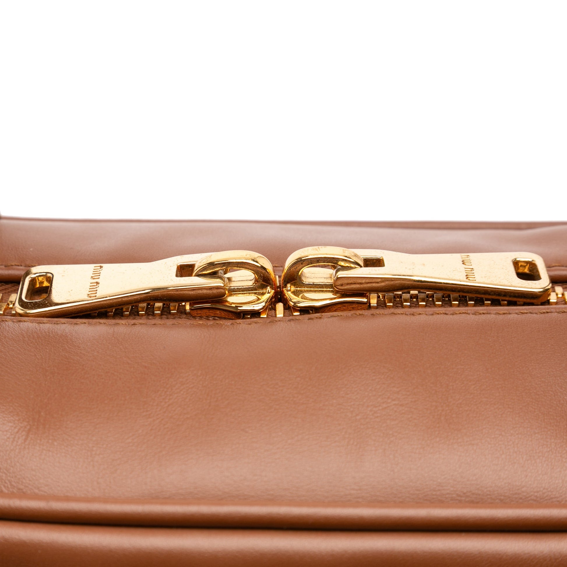 Miu Miu Large Soft Calf Softy Beau Top Handle Bag