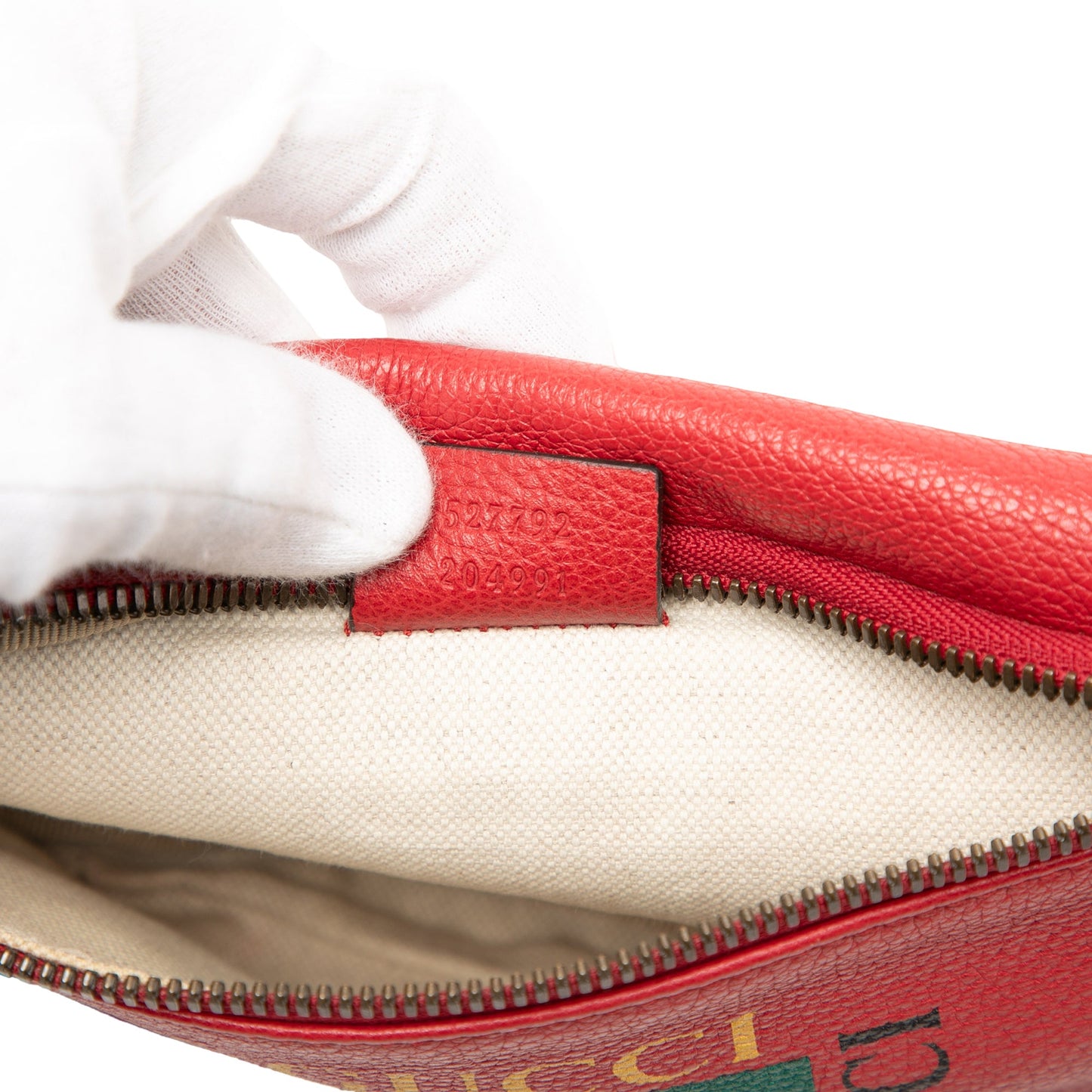Gucci Small Leather Logo Belt Bag