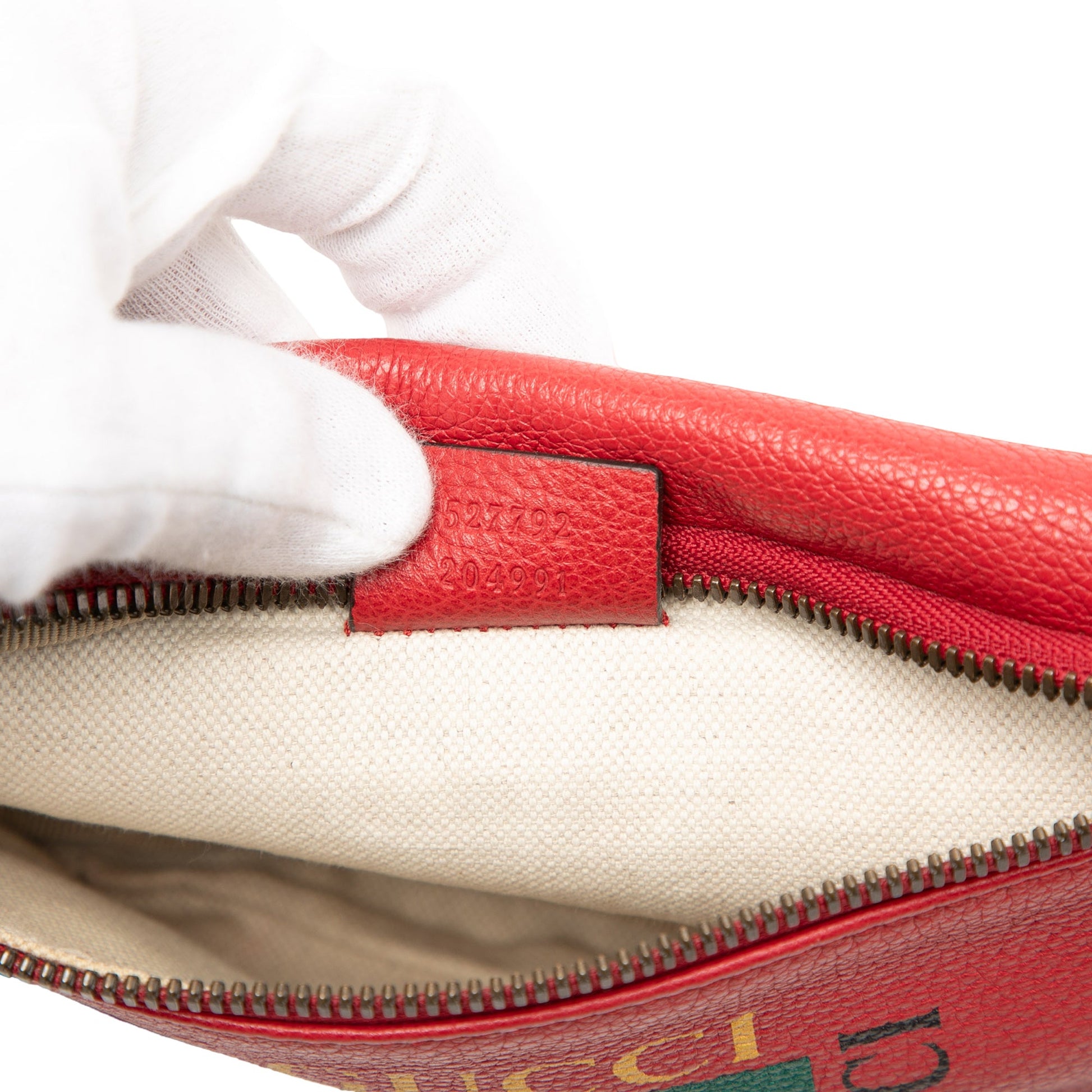 Gucci Small Leather Logo Belt Bag