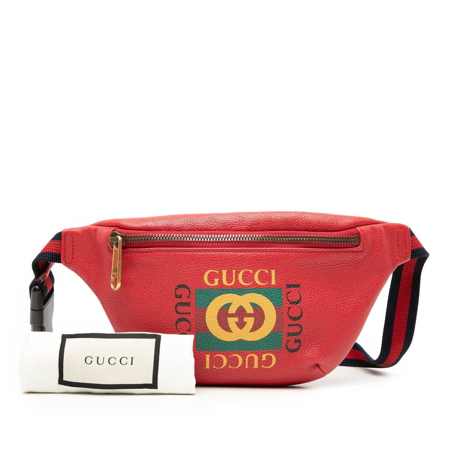 Gucci Small Leather Logo Belt Bag