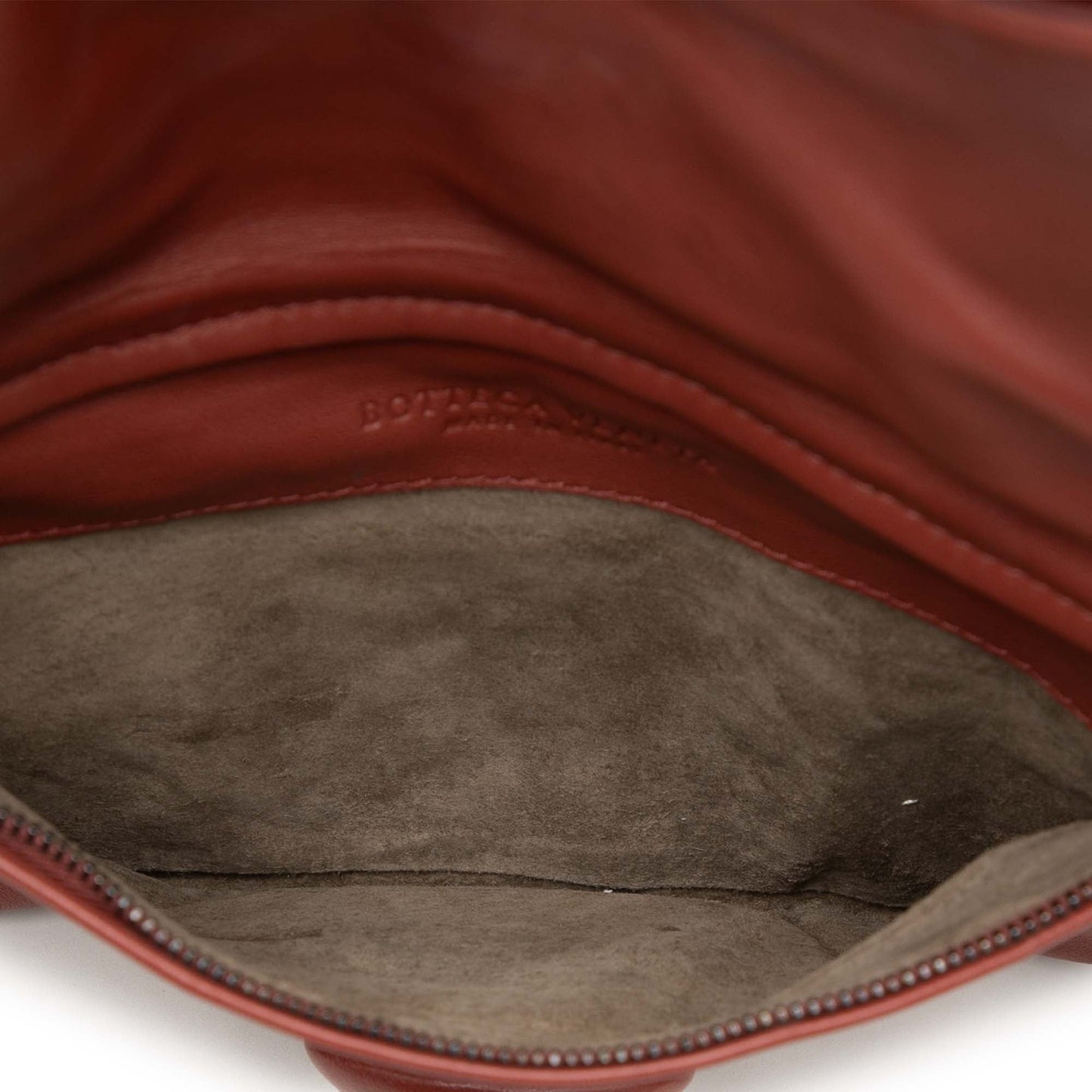 Bottega Veneta Nappa Embossed Intrecciato Turn Lock Clutch
