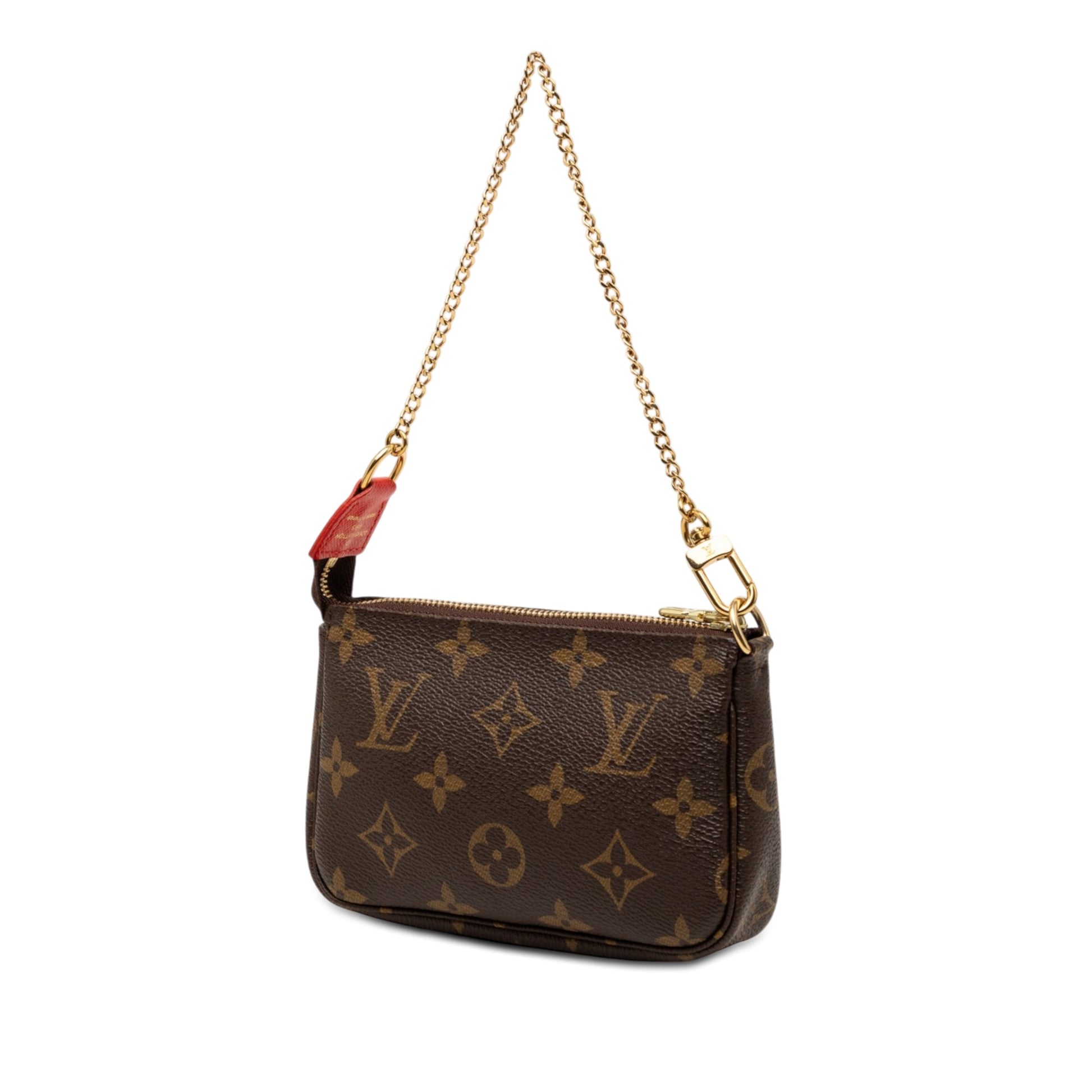 Louis Vuitton Monogram Cats Christmas Animation Mini Pochette Accessories