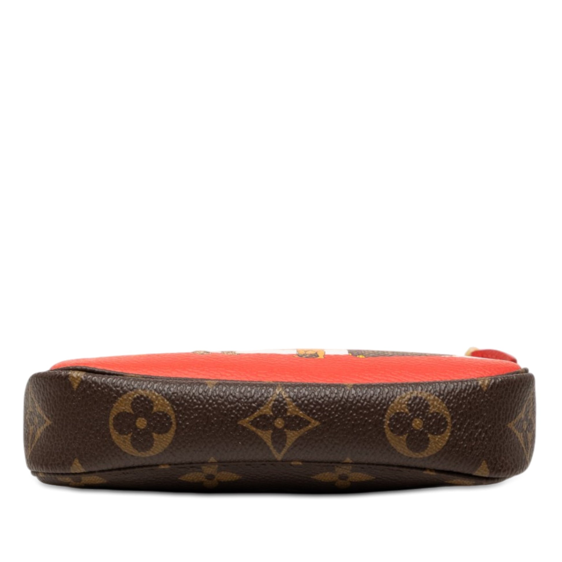 Louis Vuitton Monogram Cats Christmas Animation Mini Pochette Accessories