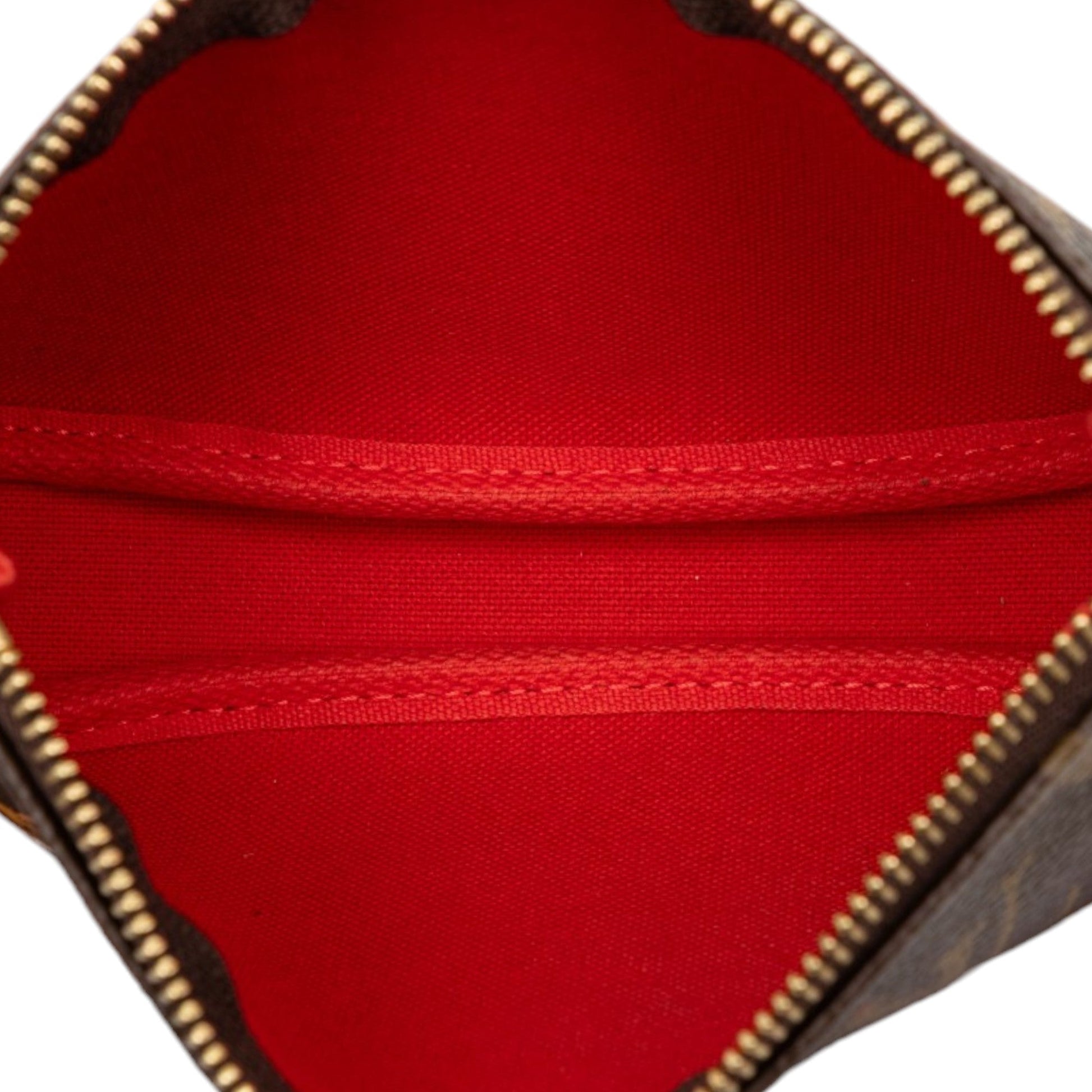 Louis Vuitton Monogram Cats Christmas Animation Mini Pochette Accessories