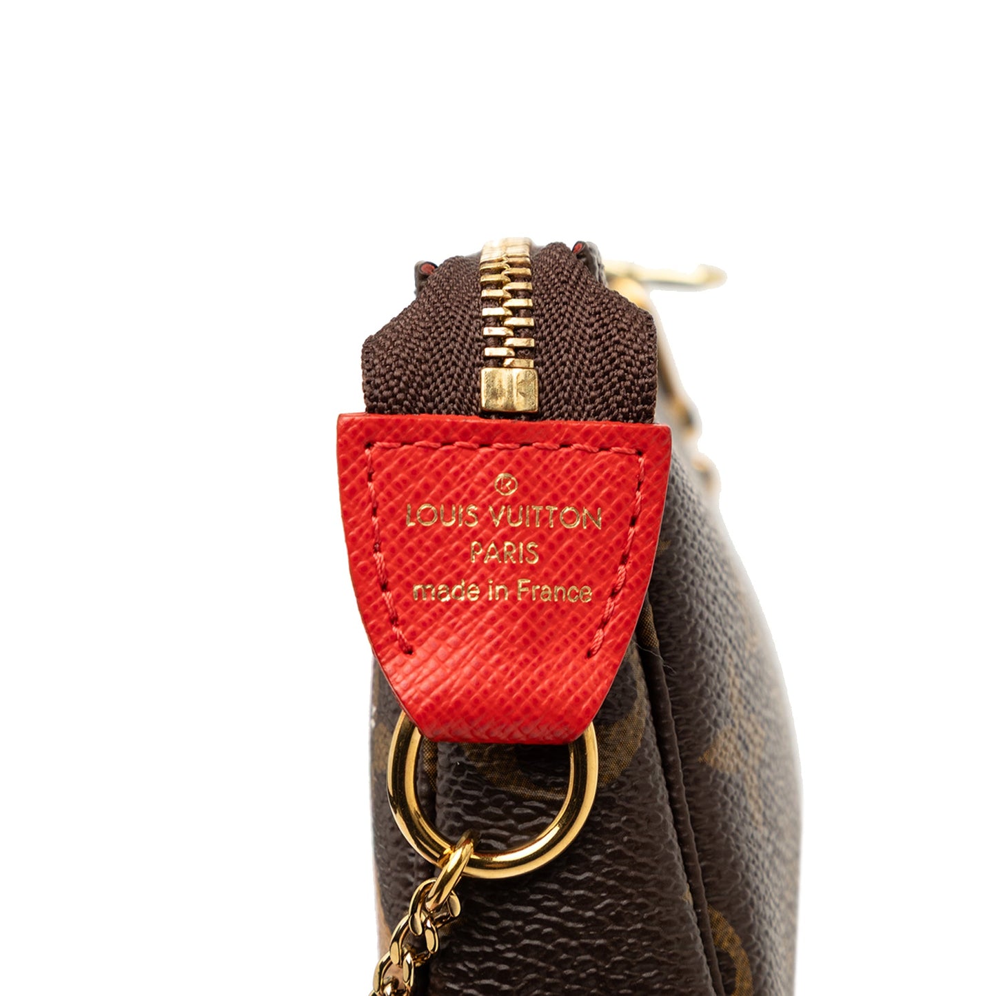 Louis Vuitton Monogram Cats Christmas Animation Mini Pochette Accessories