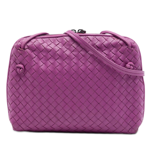 Bottega Veneta Nappa Intrecciato Nodini Crossbody