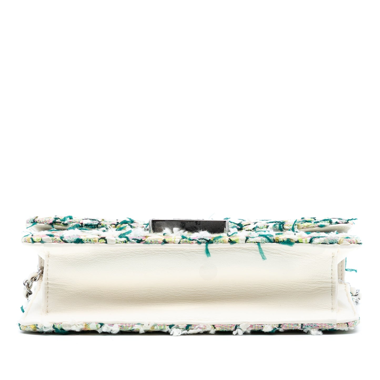 Chanel Mini Quilted Tweed Beauty Lock Flap