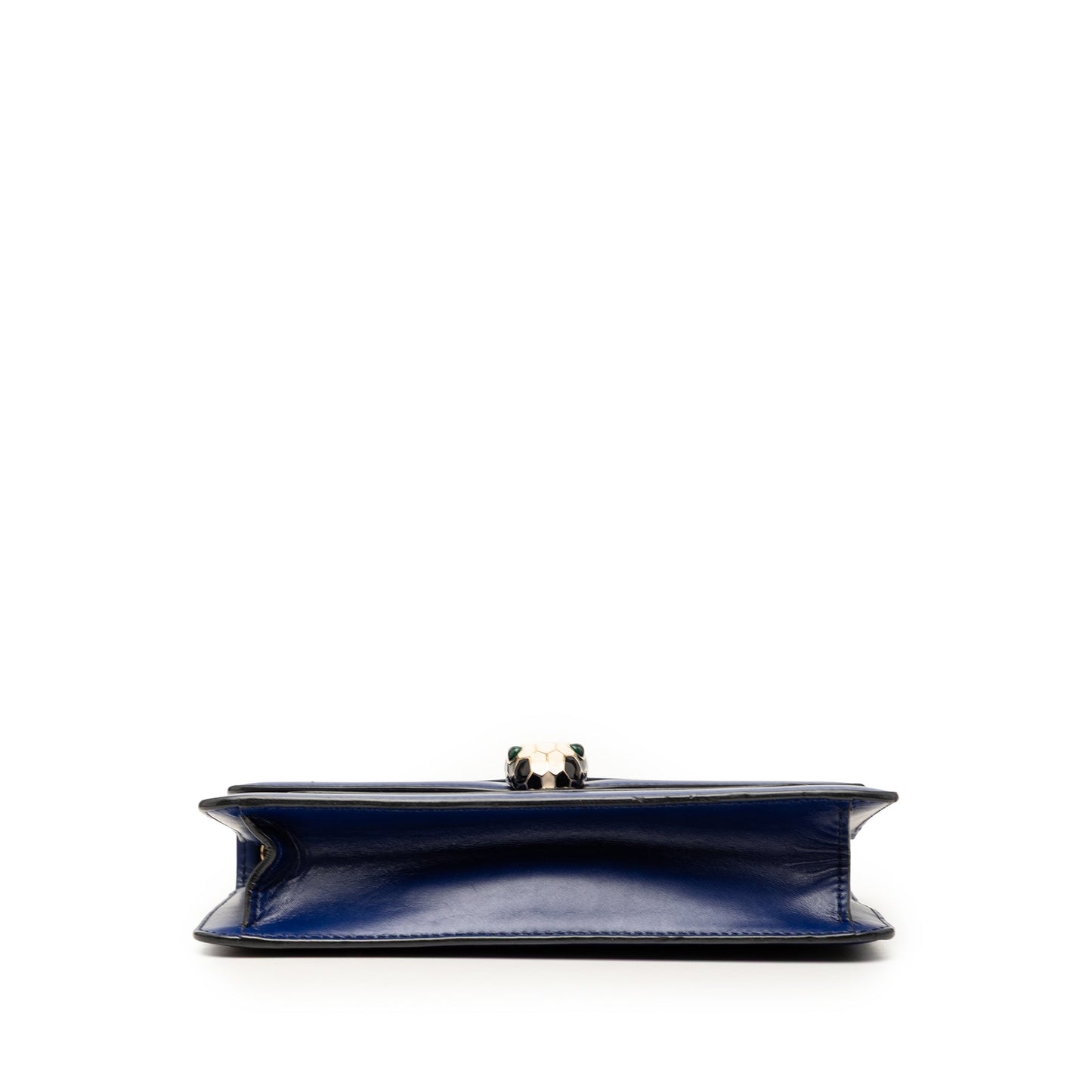 Bvlgari Small Leather Serpenti Forever Chain Crossbody