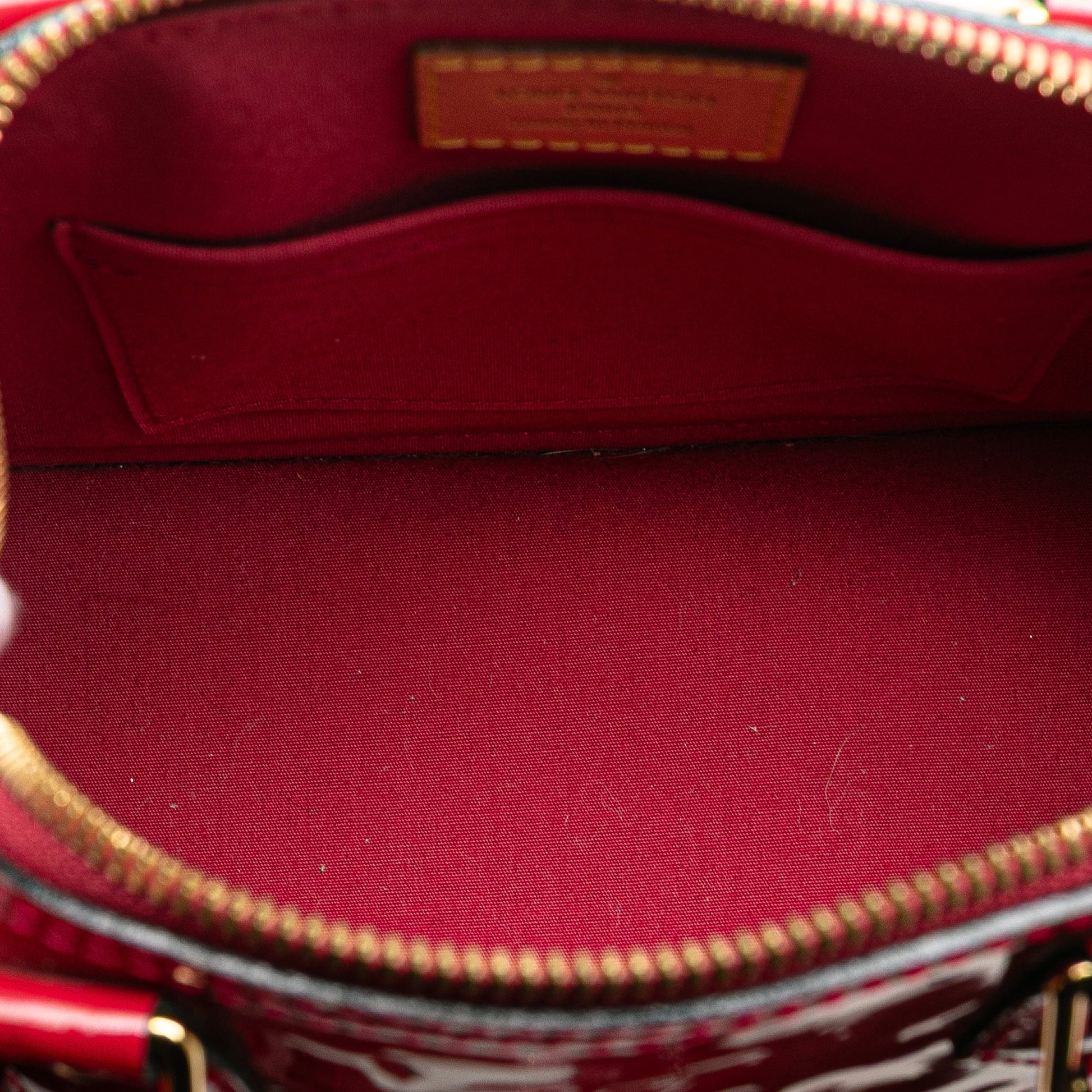Louis Vuitton Monogram Vernis Alma BB