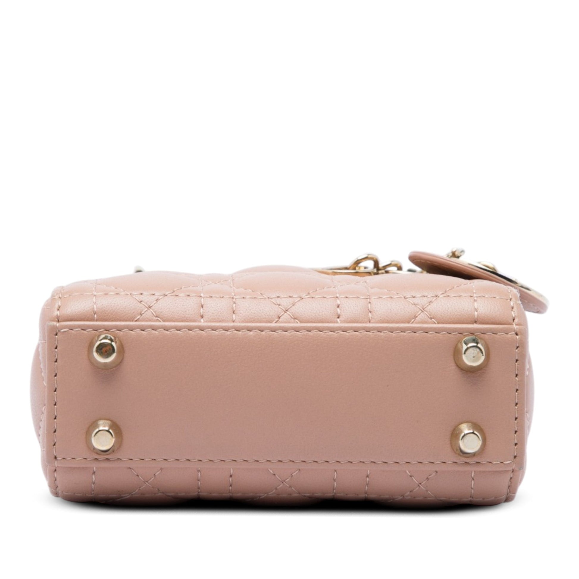 Dior Micro Lambskin Cannage Lady Dior