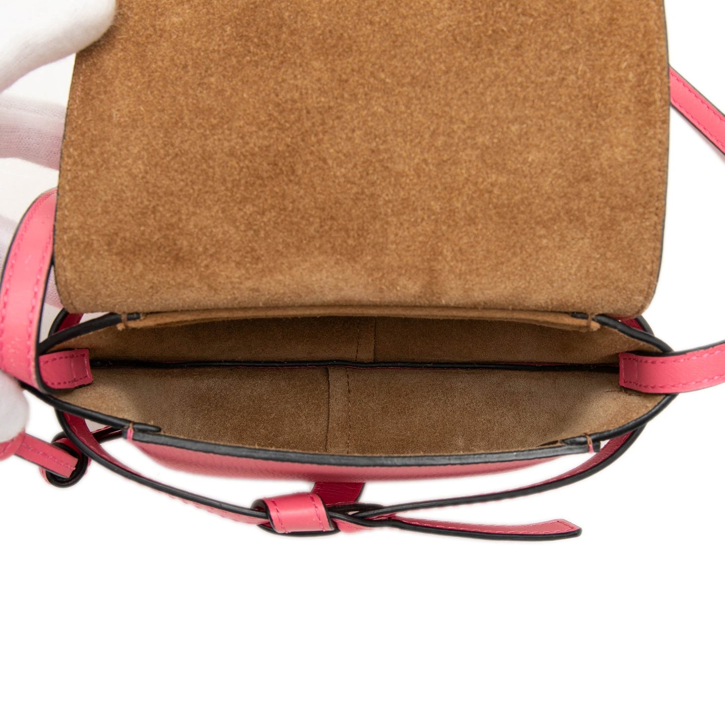 LOEWE Mini Leather Gate Crossbody