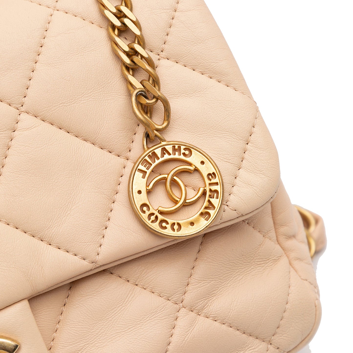 Chanel Quilted Lambskin Fancy Jewel Single Flap