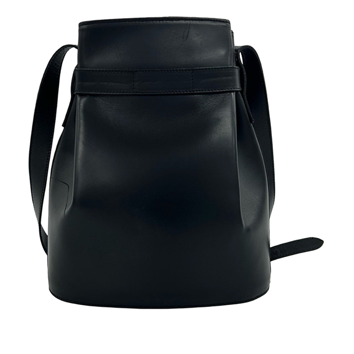 Ferragamo Leather Gancini Bucket Bag