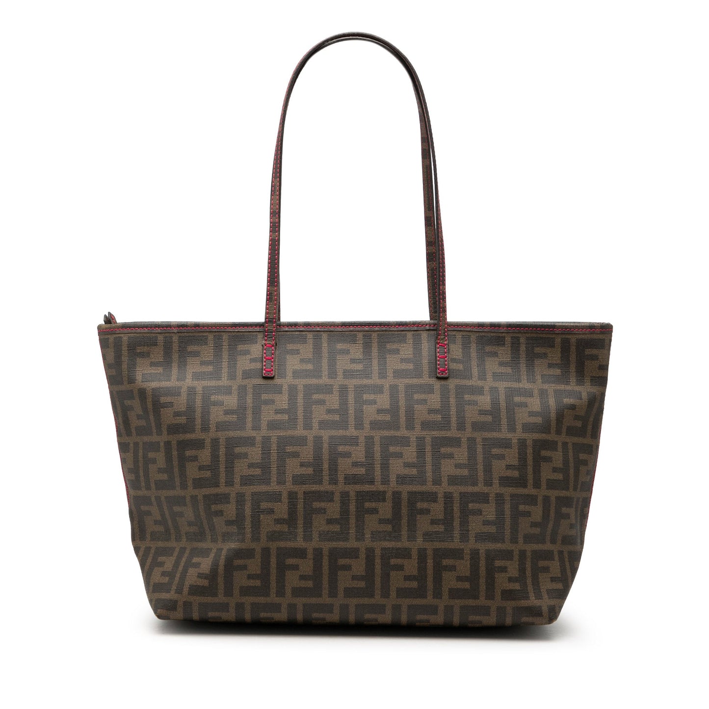 Fendi Small Zucca Spalmati Roll Tote