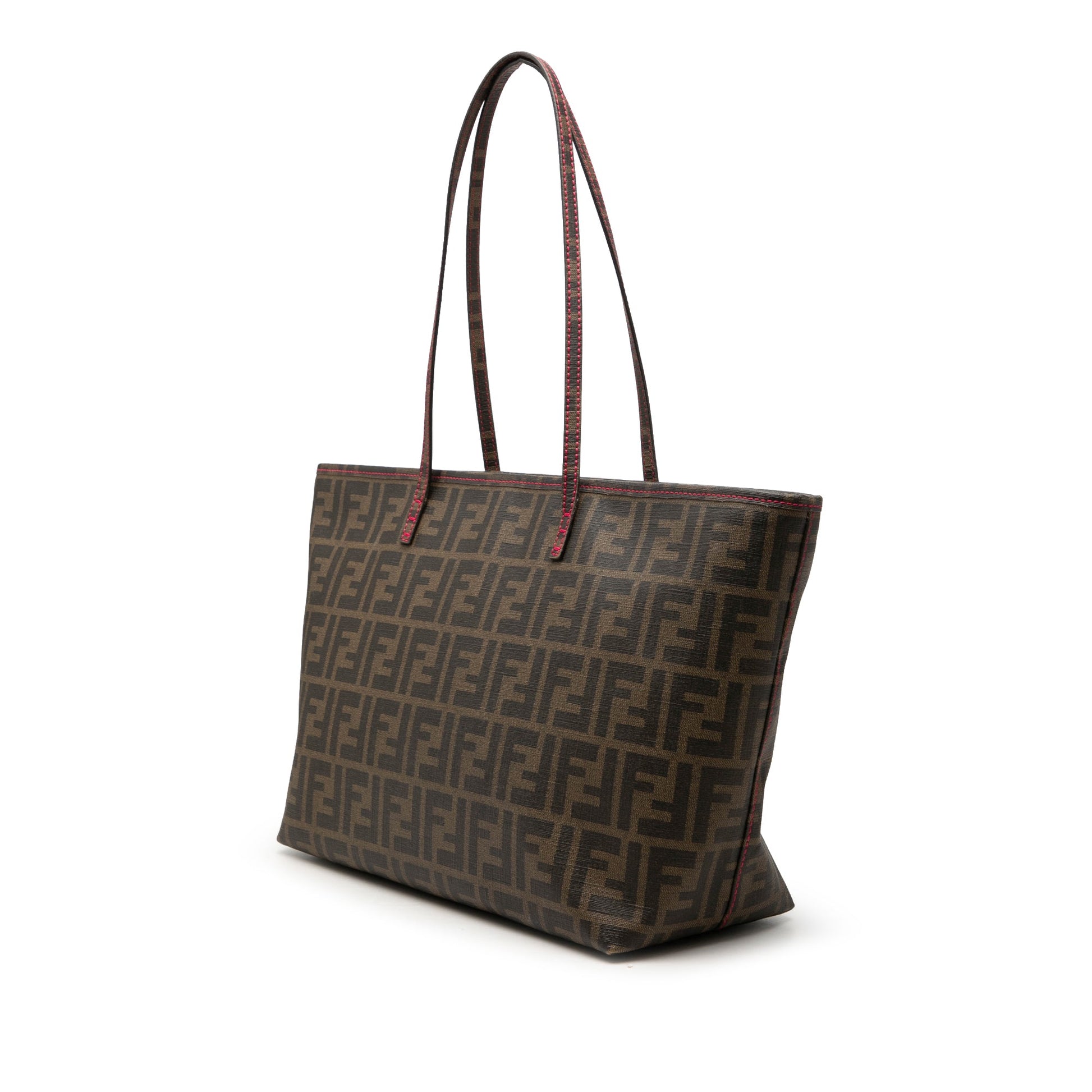 Fendi Small Zucca Spalmati Roll Tote