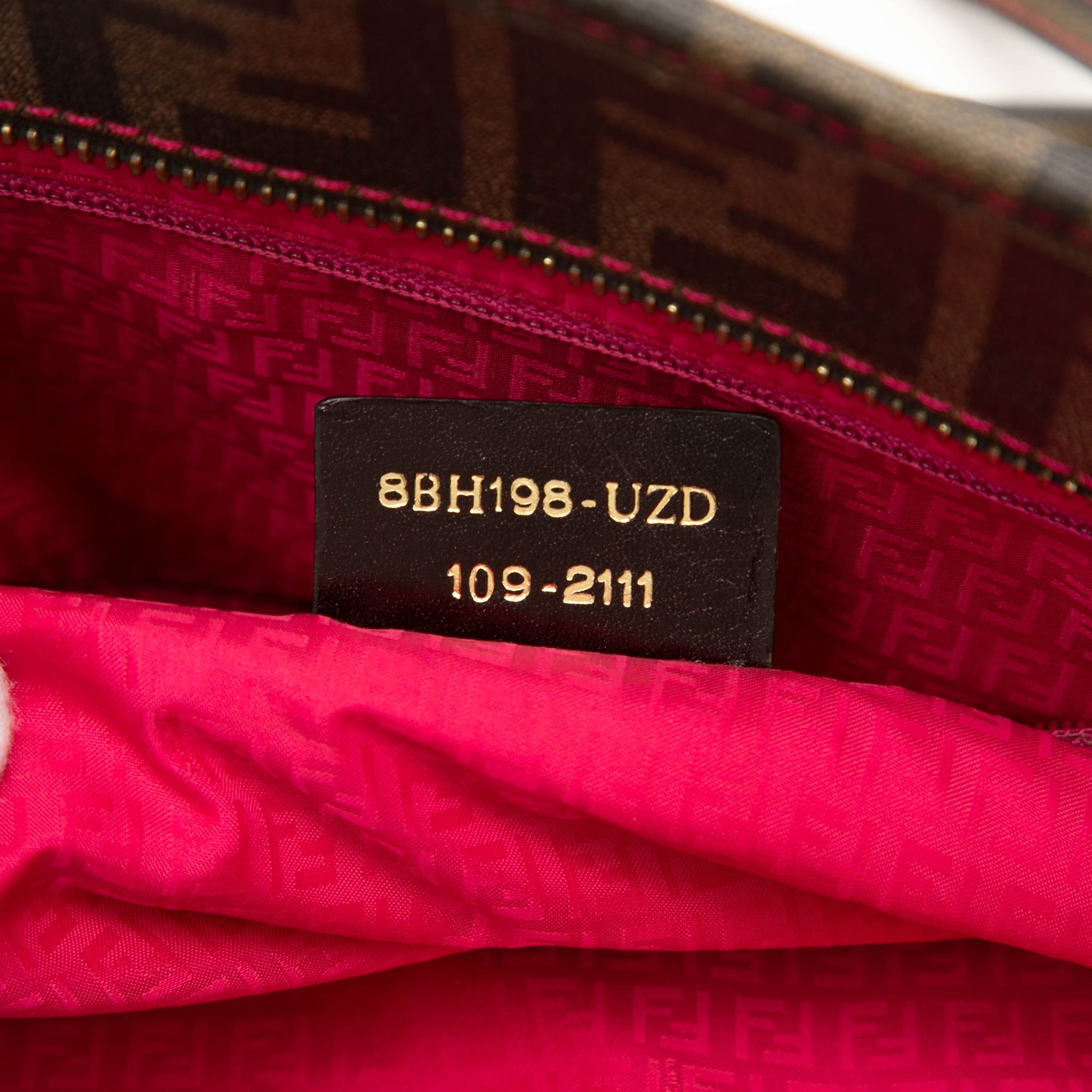 Fendi Small Zucca Spalmati Roll Tote