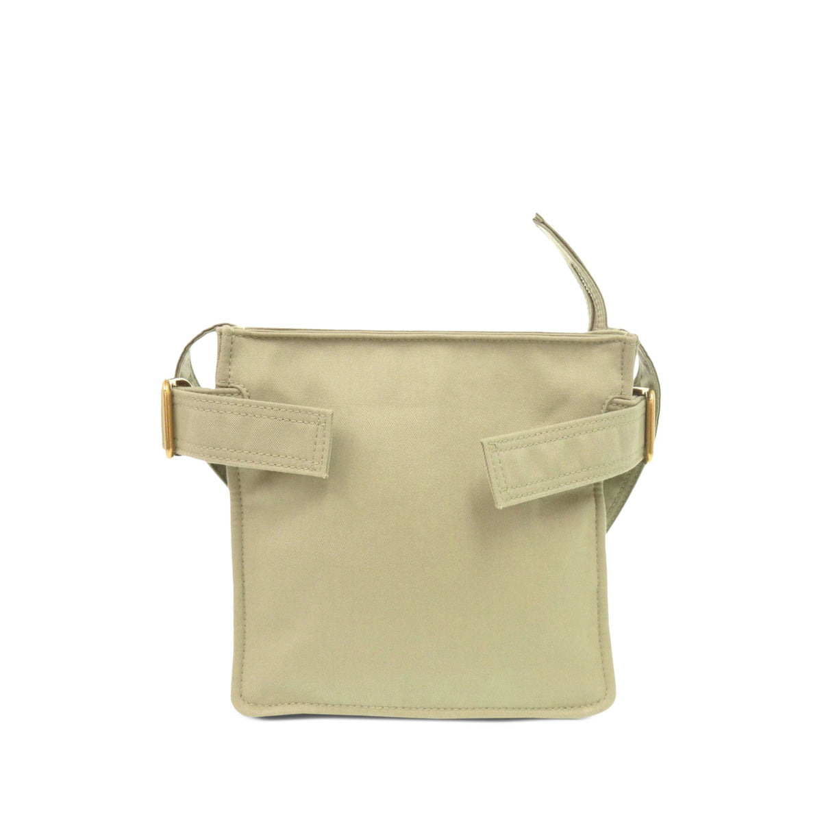 Burberry Mini Nylon Trench Phone Crossbody — Brown