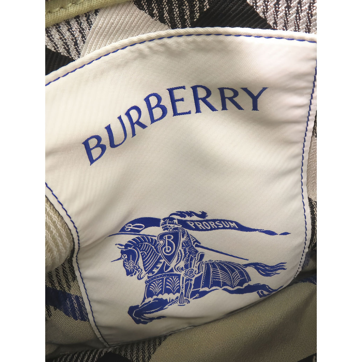 Burberry Mini Nylon Trench Phone Crossbody — Brown