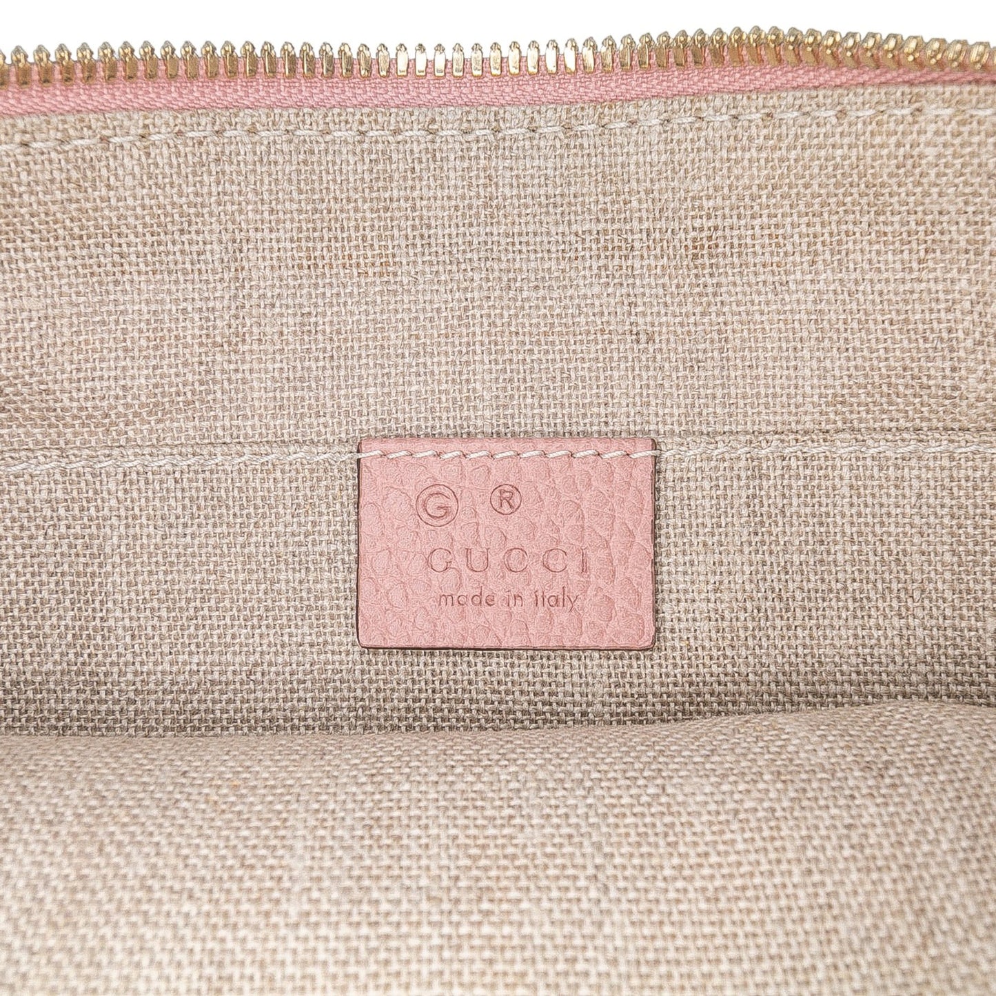 Gucci Calfskin Bamboo Clutch