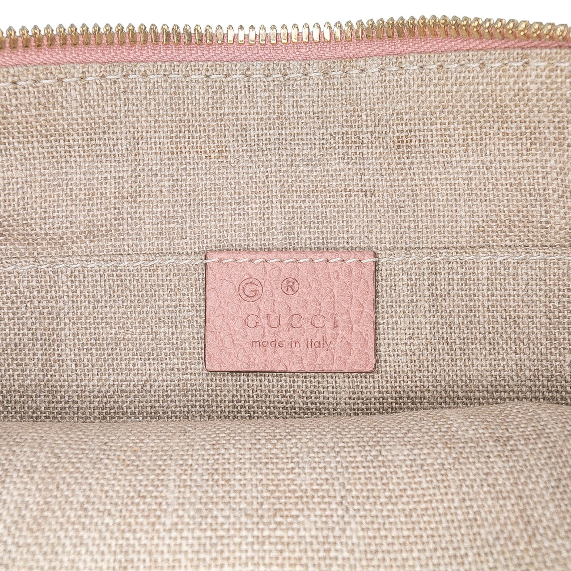 Gucci Calfskin Bamboo Clutch