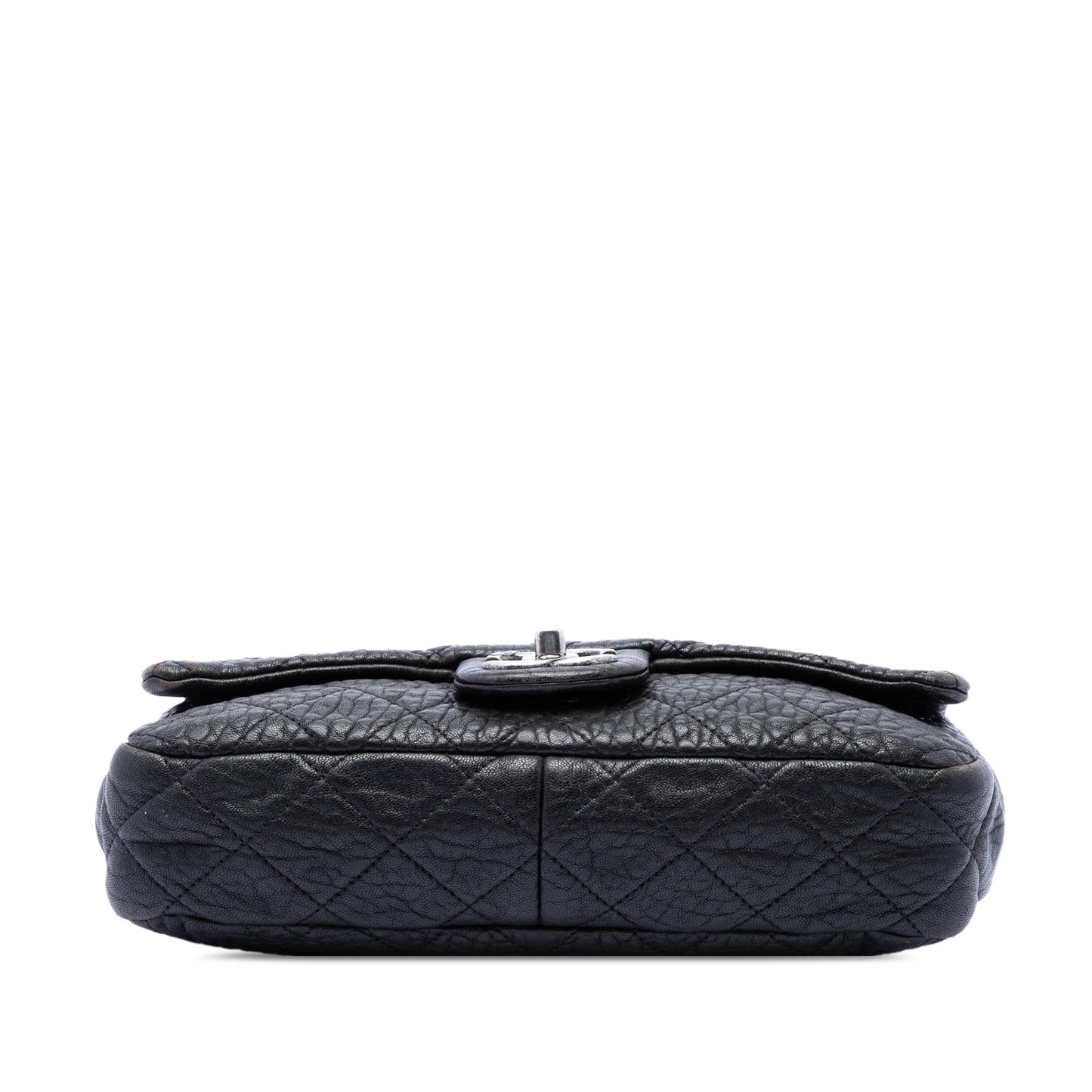 Chanel Small Quilted Distressed Calfskin Easy Flap
