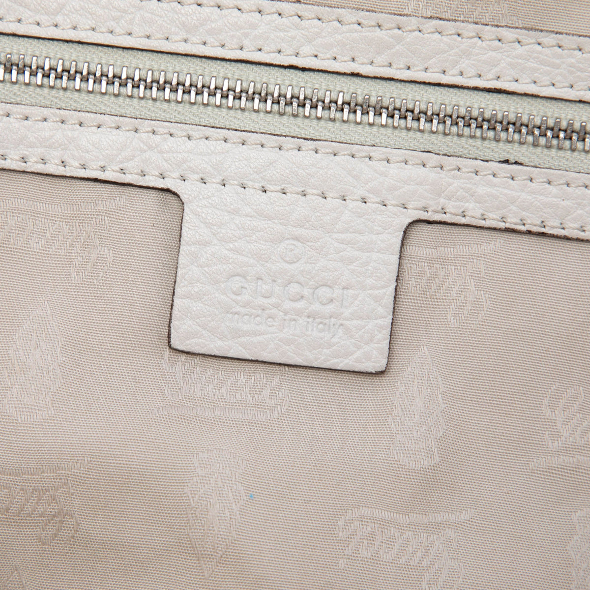 Gucci Medium GG Canvas Bamboo Bar Tote
