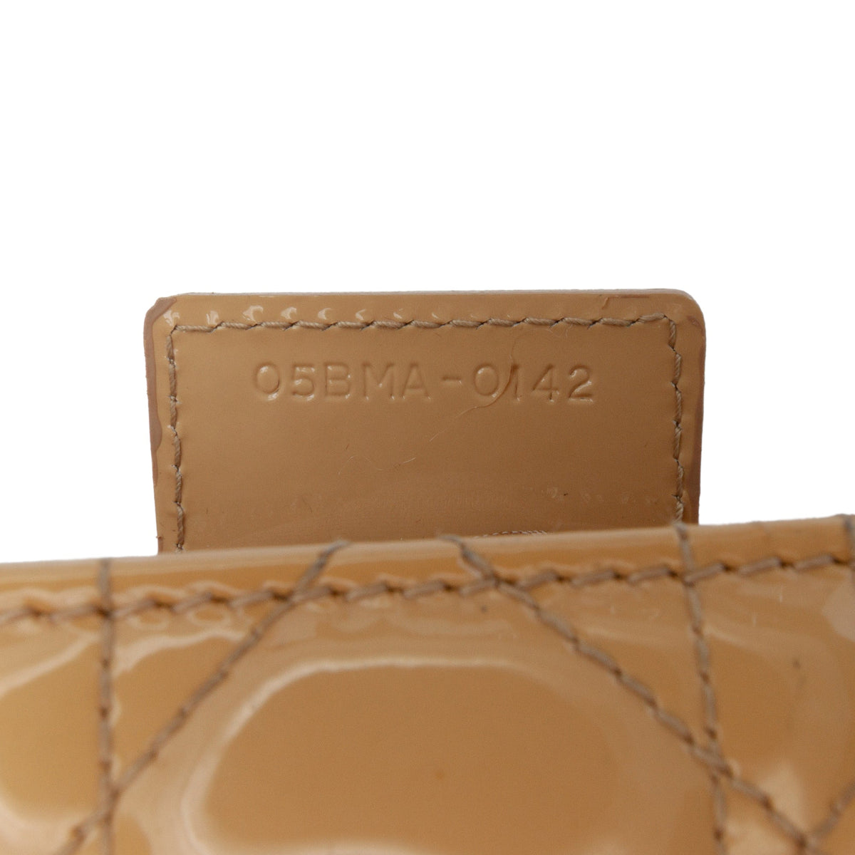 Dior Large Patent Cannage Lady Dior