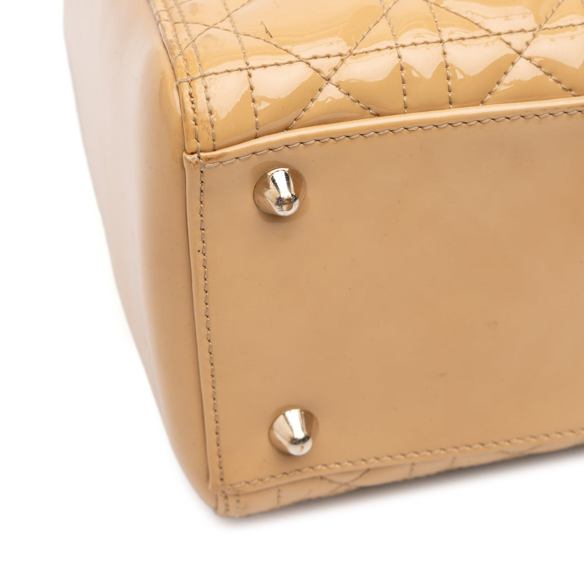 Dior Large Patent Cannage Lady Dior