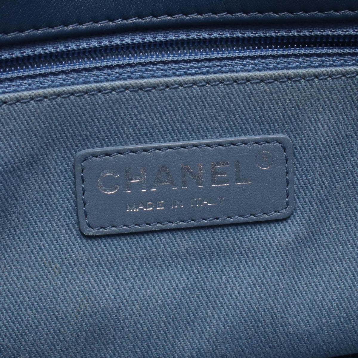 Chanel Mini Paris-Dubai Denim Fringe Single Flap