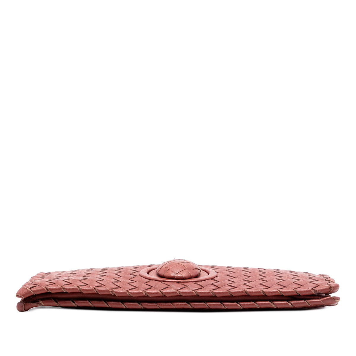 Bottega Veneta Nappa Intrecciato Turn Lock Clutch