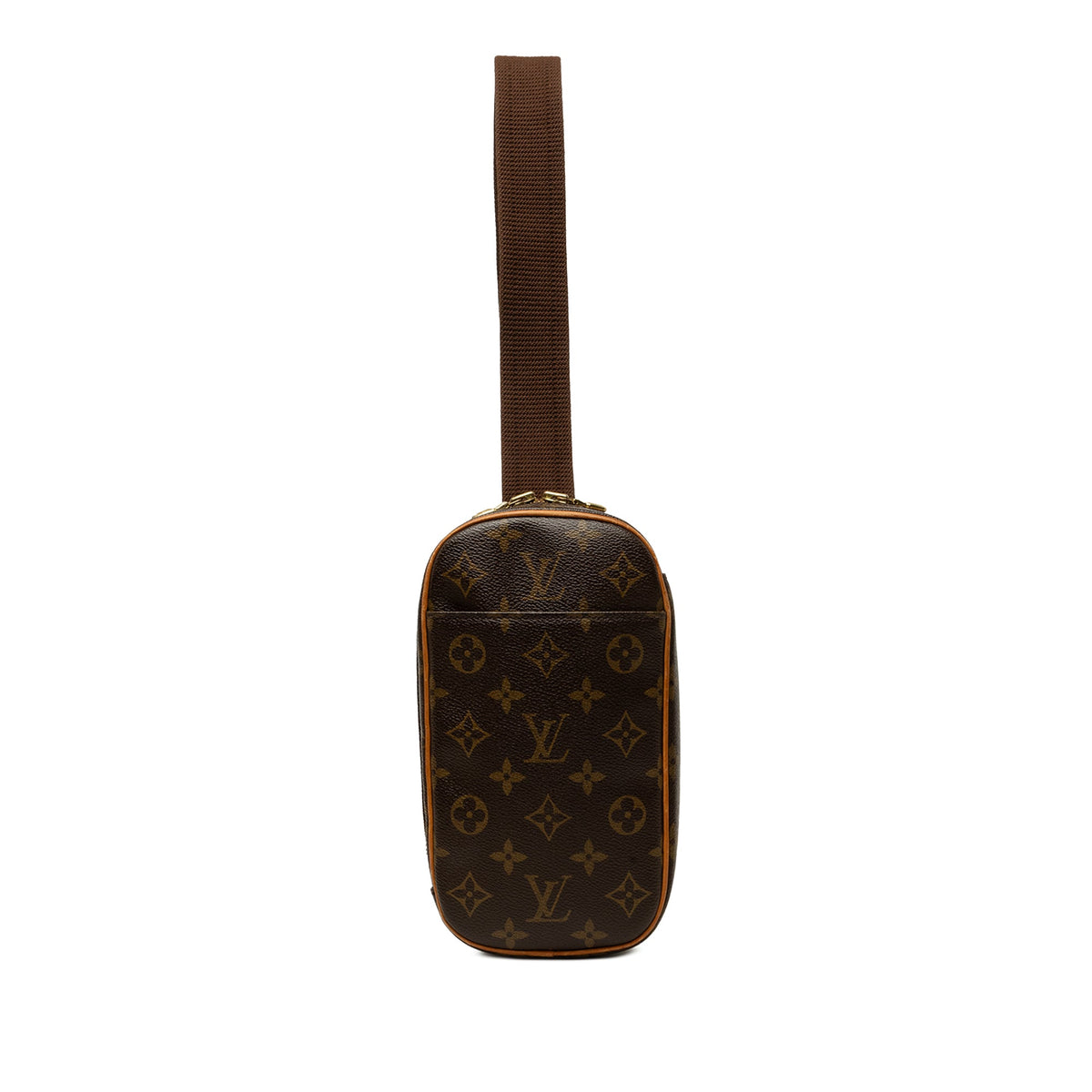 Louis Vuitton Monogram Pochette Gange — Brown
