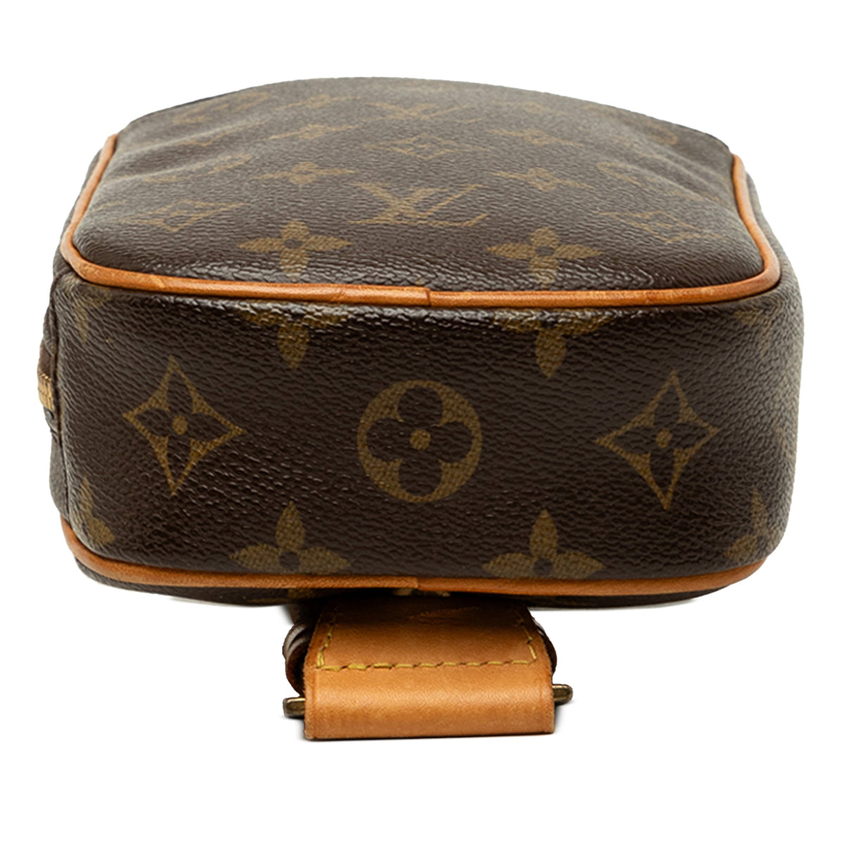 Louis Vuitton Monogram Pochette Gange — Brown