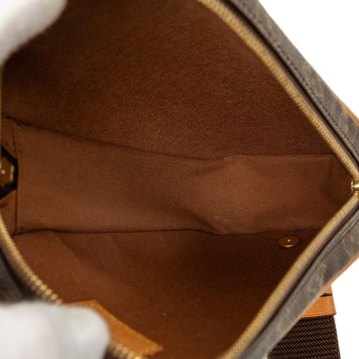 Louis Vuitton Monogram Pochette Gange — Brown