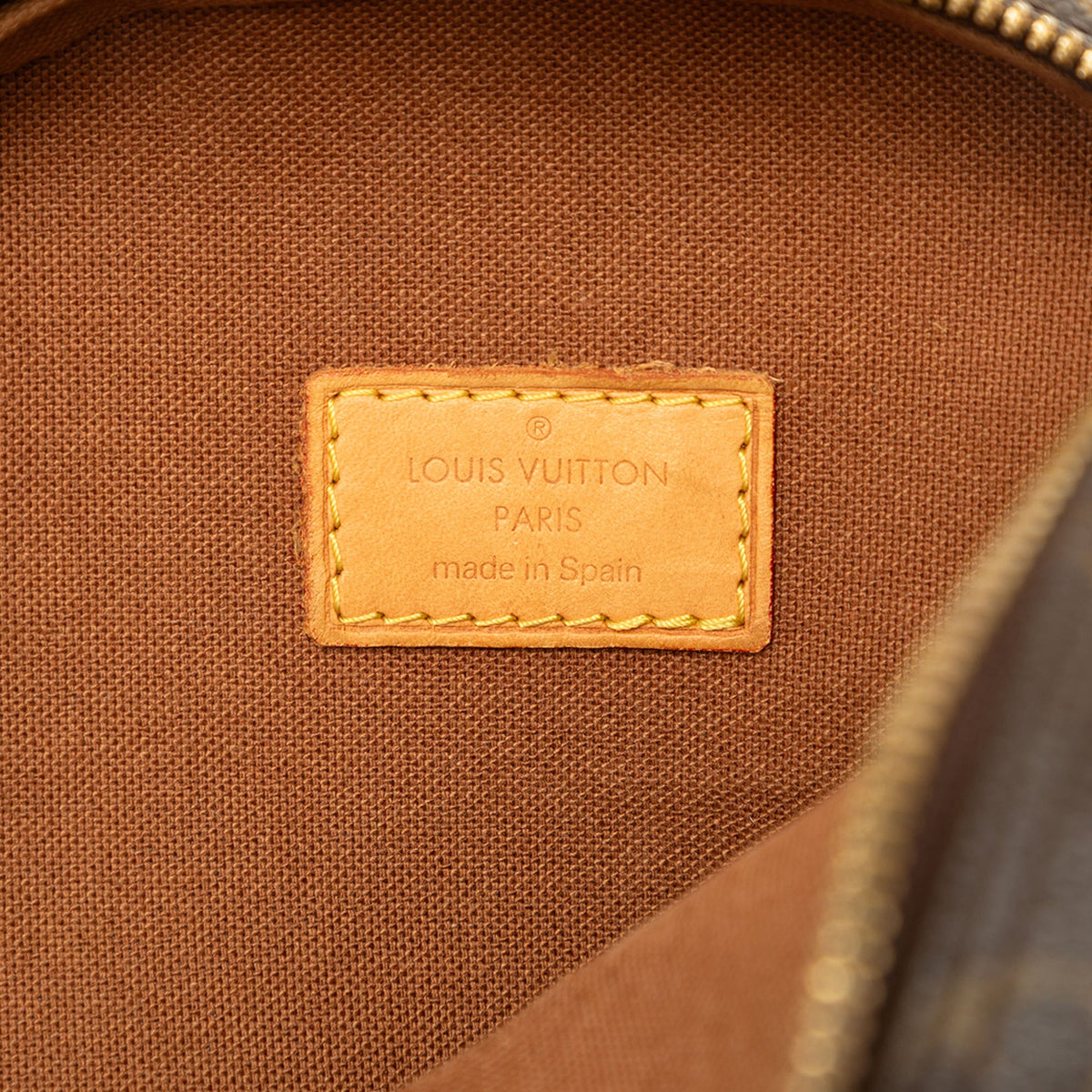 Louis Vuitton Monogram Pochette Gange — Brown