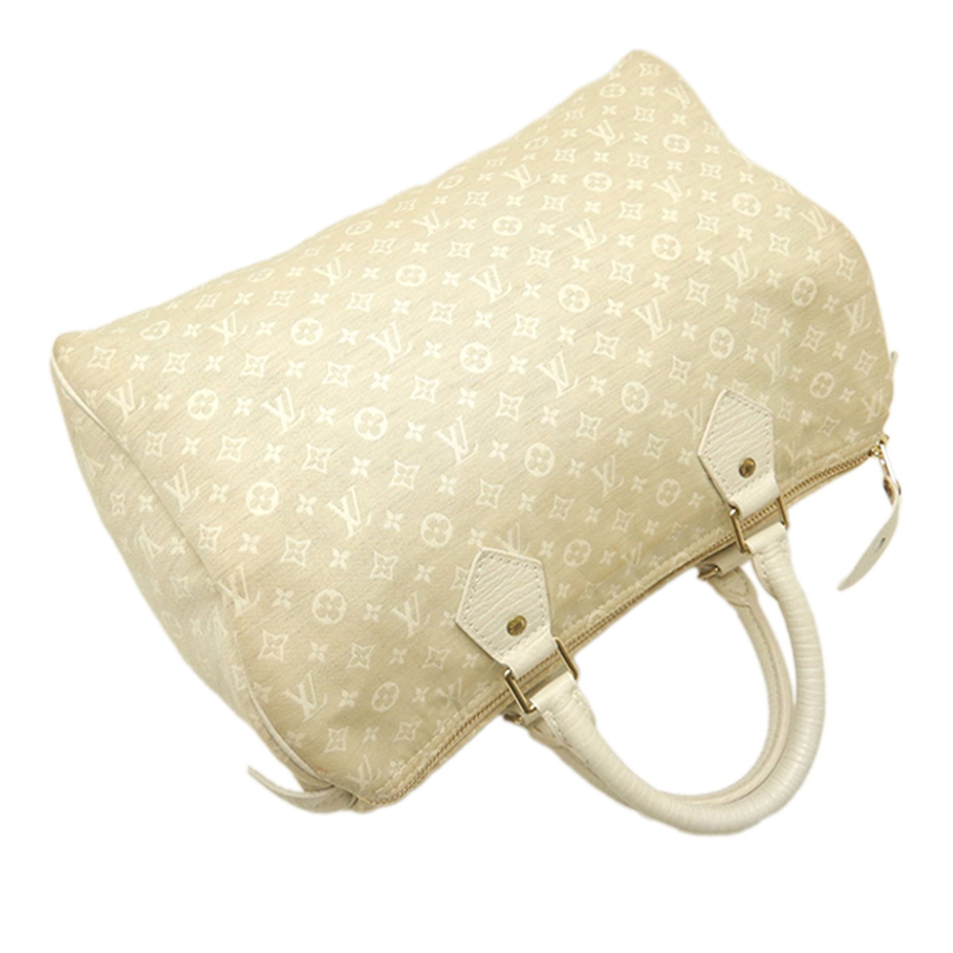Louis Vuitton Monogram Mini Lin Speedy 30