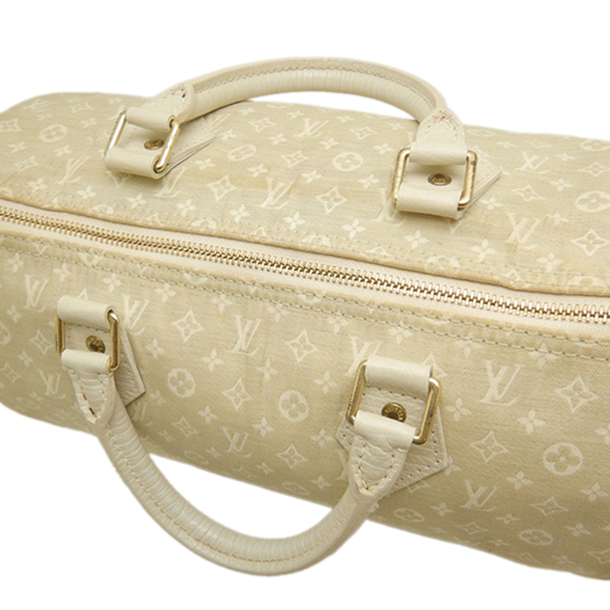 Louis Vuitton Monogram Mini Lin Speedy 30