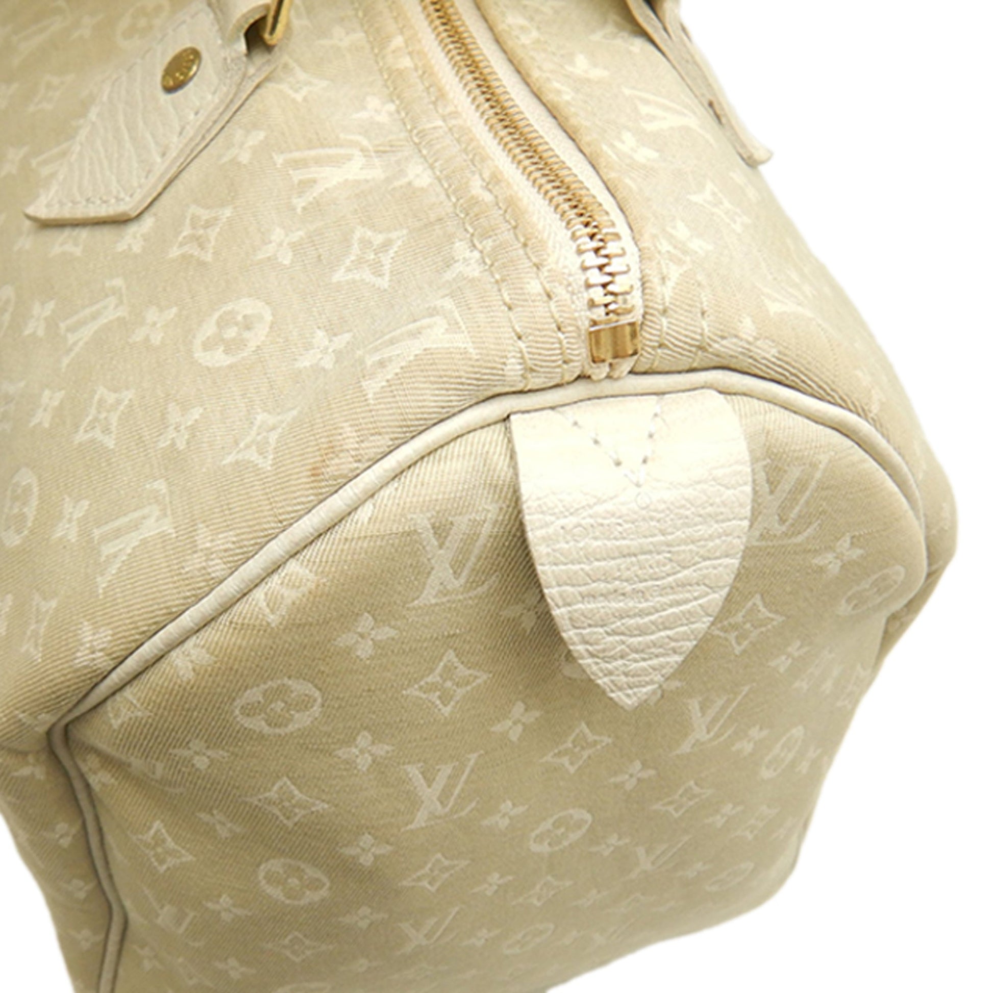 Louis Vuitton Monogram Mini Lin Speedy 30