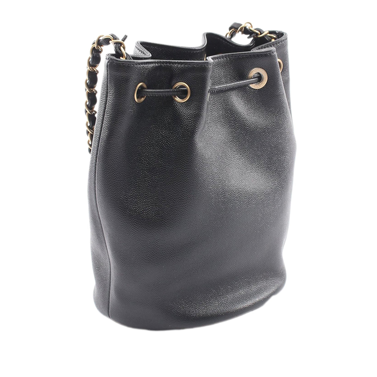 Chanel Caviar Deauville Bucket Bag