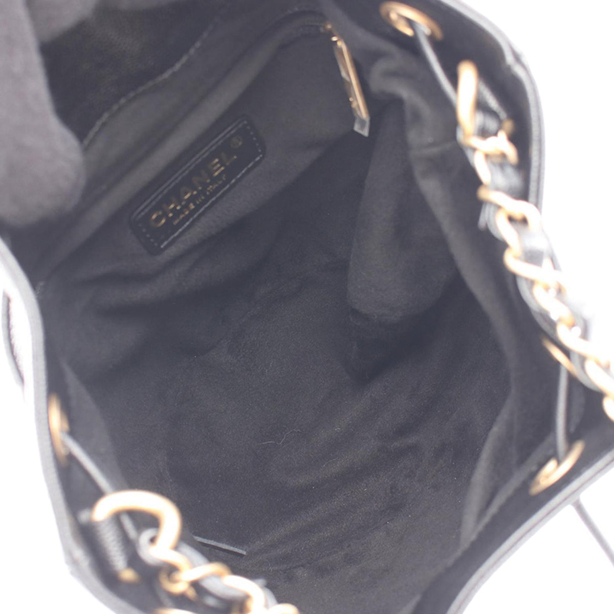 Chanel Caviar Deauville Bucket Bag