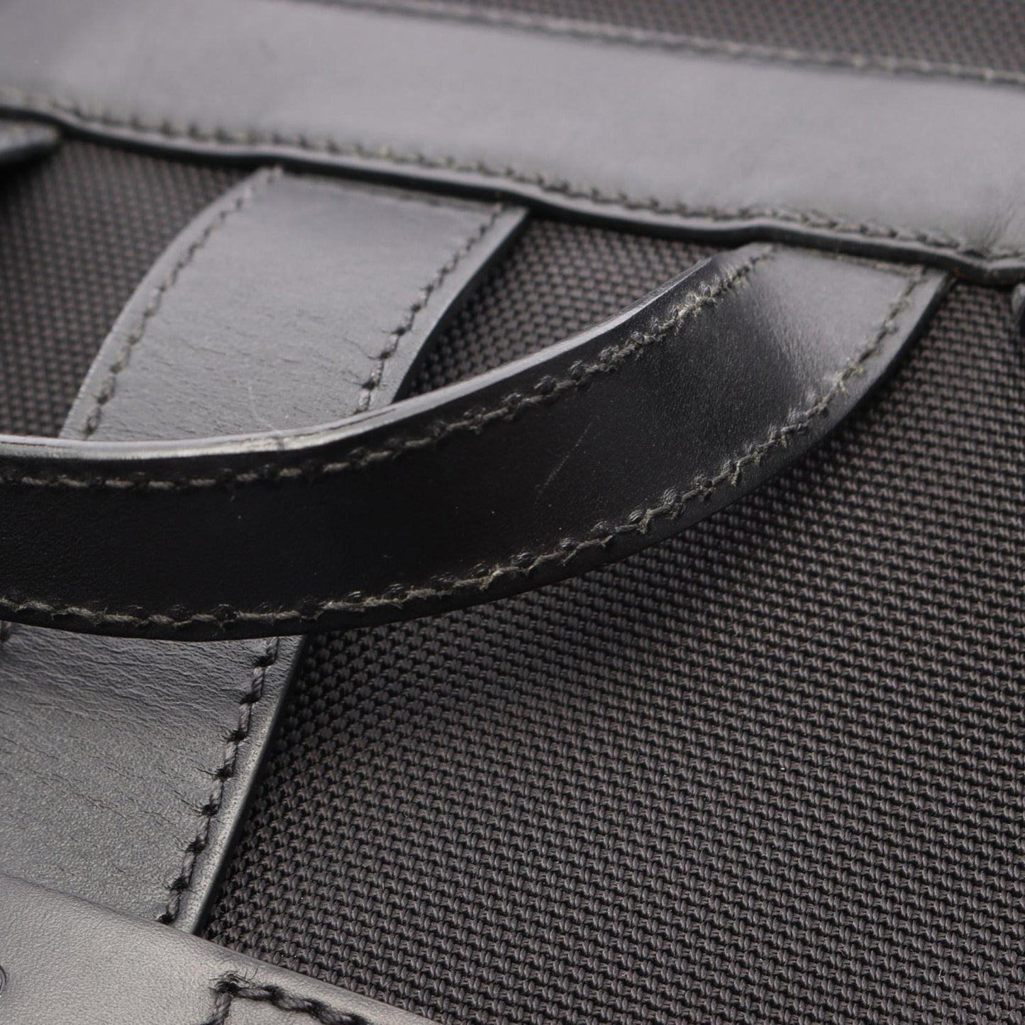 Gucci Canvas Techno Web Fold Over Backpack