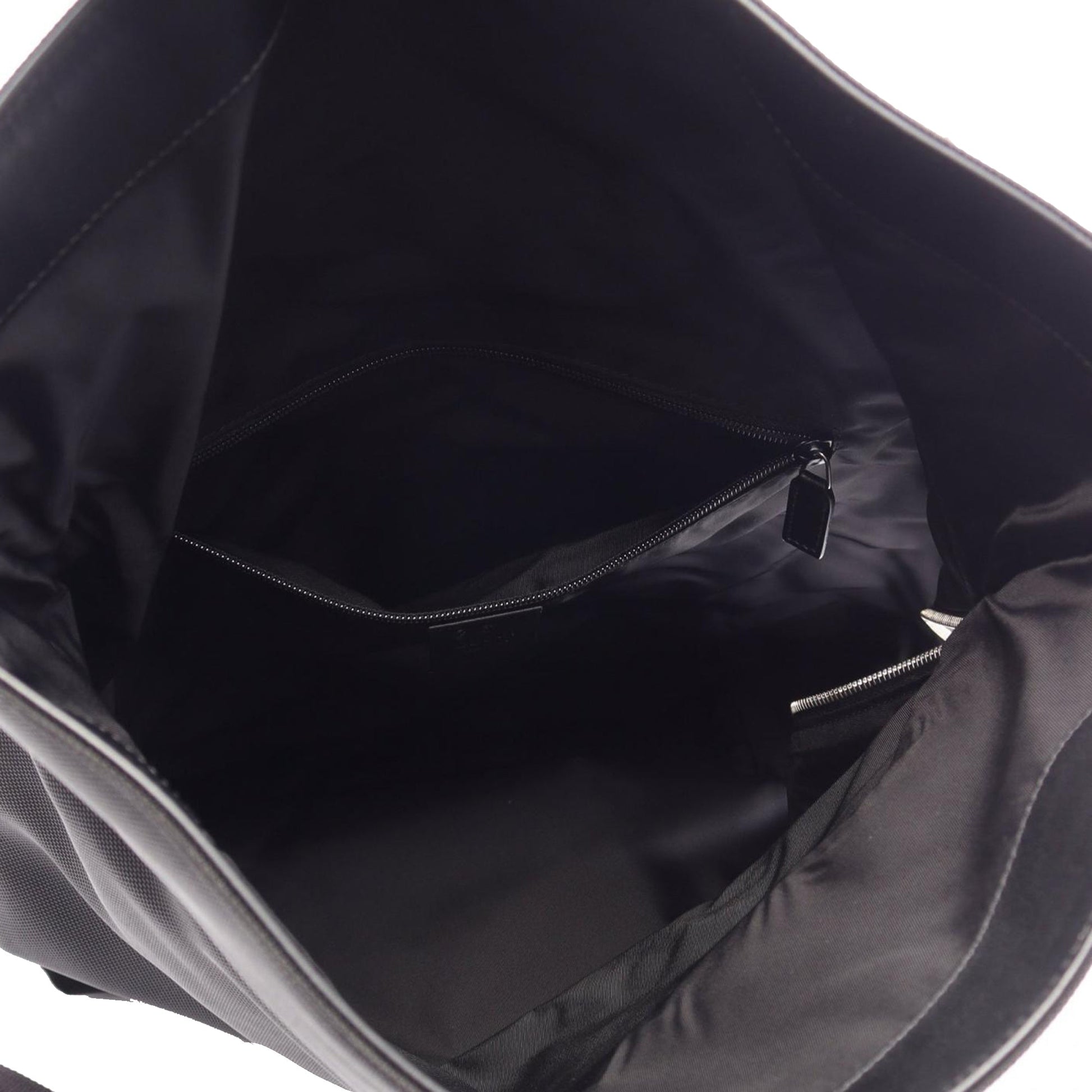 Gucci Canvas Techno Web Fold Over Backpack