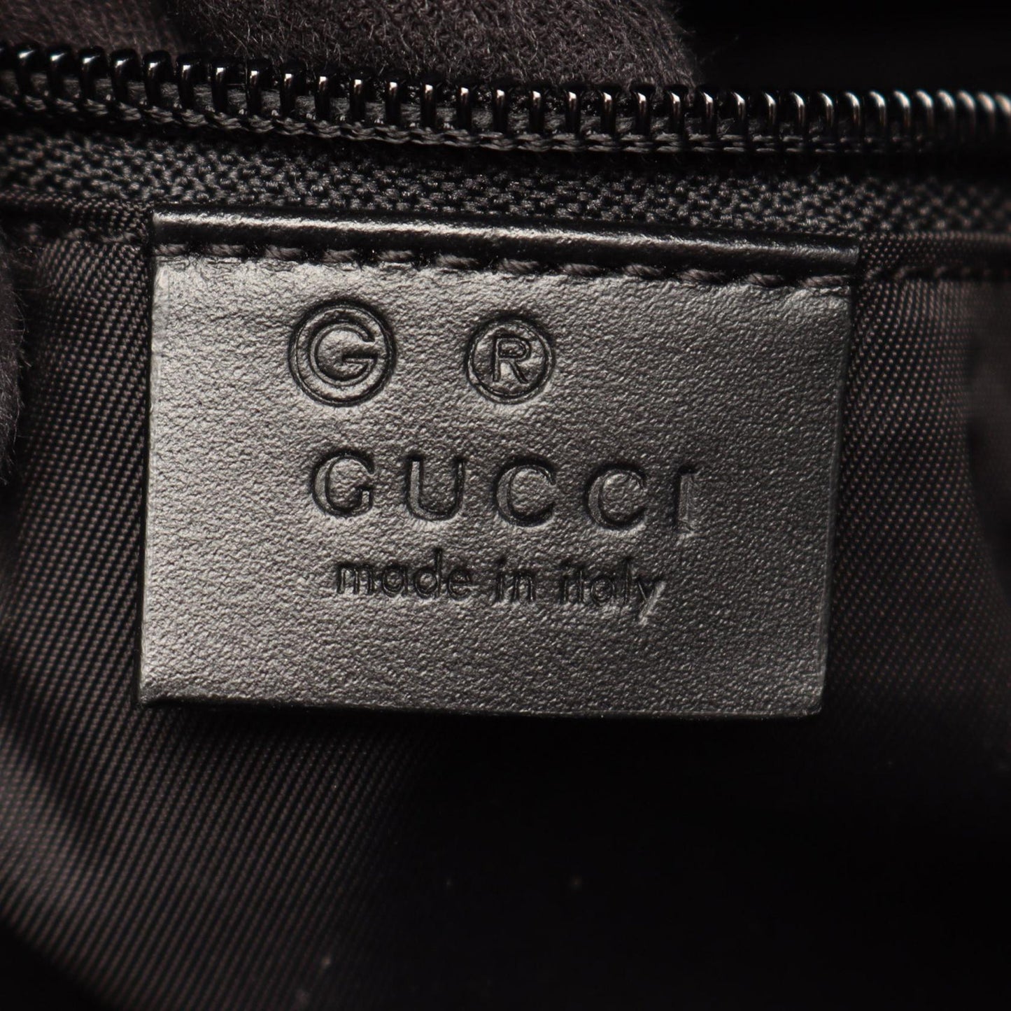 Gucci Canvas Techno Web Fold Over Backpack