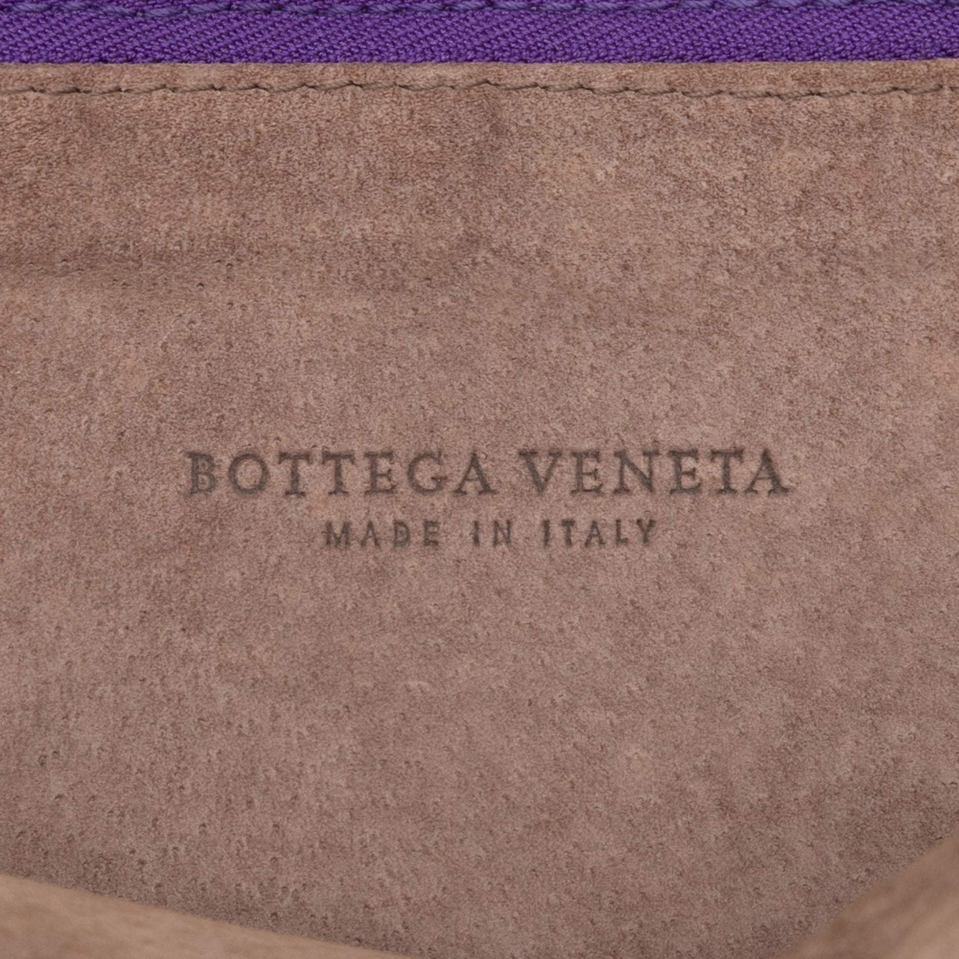 Bottega Veneta Nappa Intrecciato Triple Zip Shoulder Bag