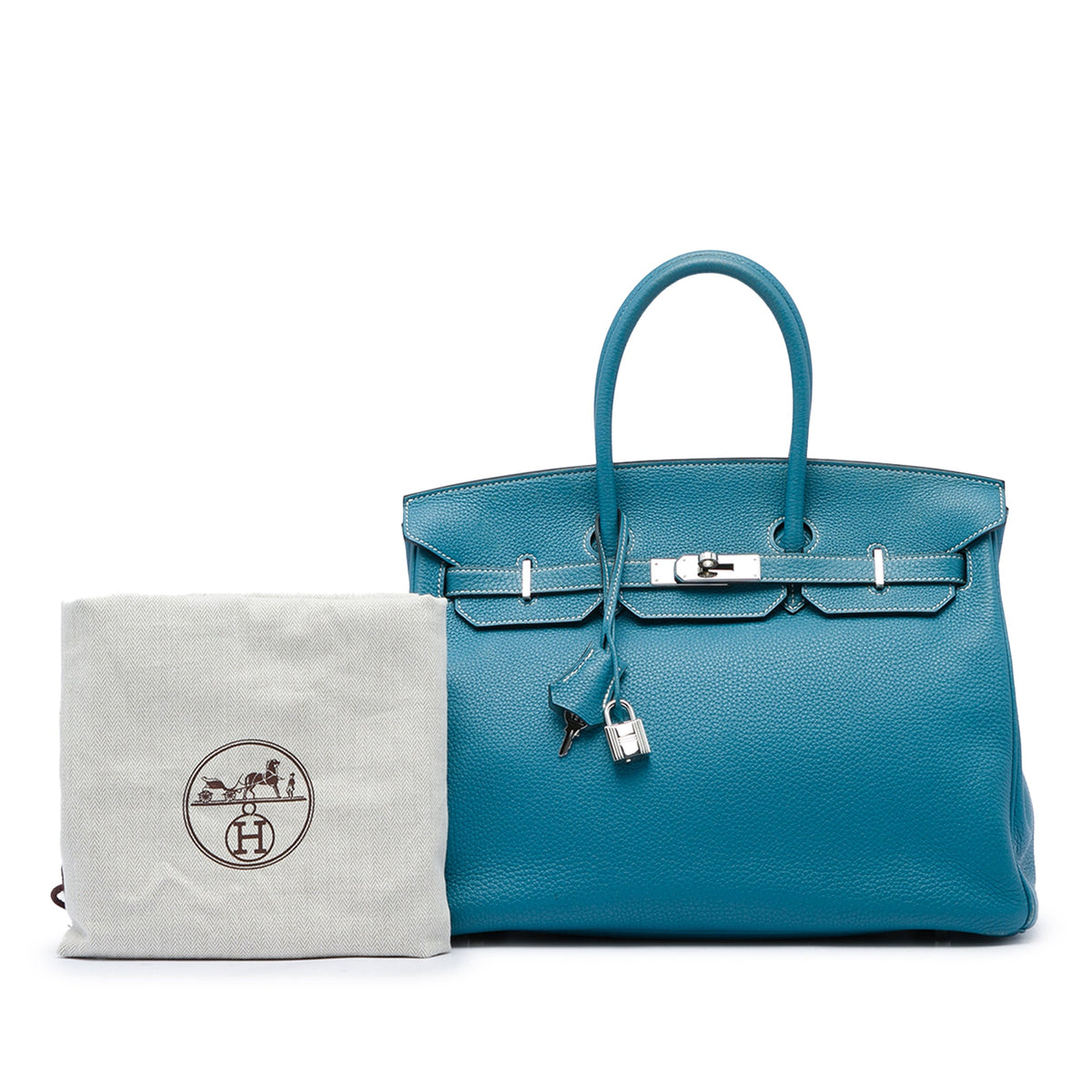Hermès Clemence Birkin Retourne 35