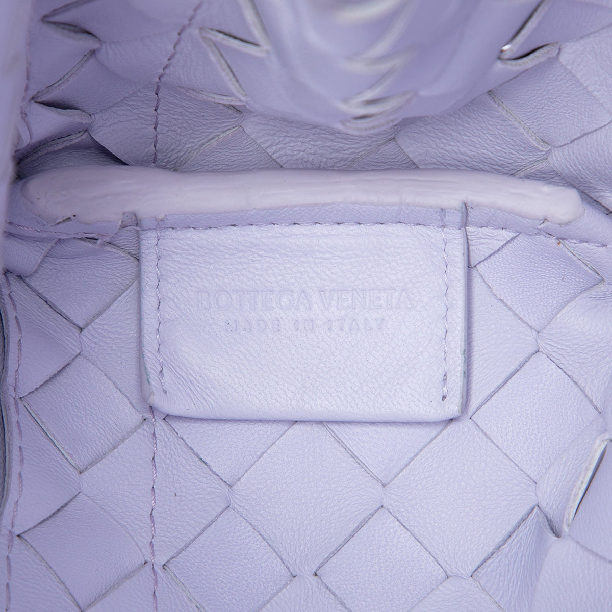Bottega Veneta Nappa Intrecciato Crossbody — Purple