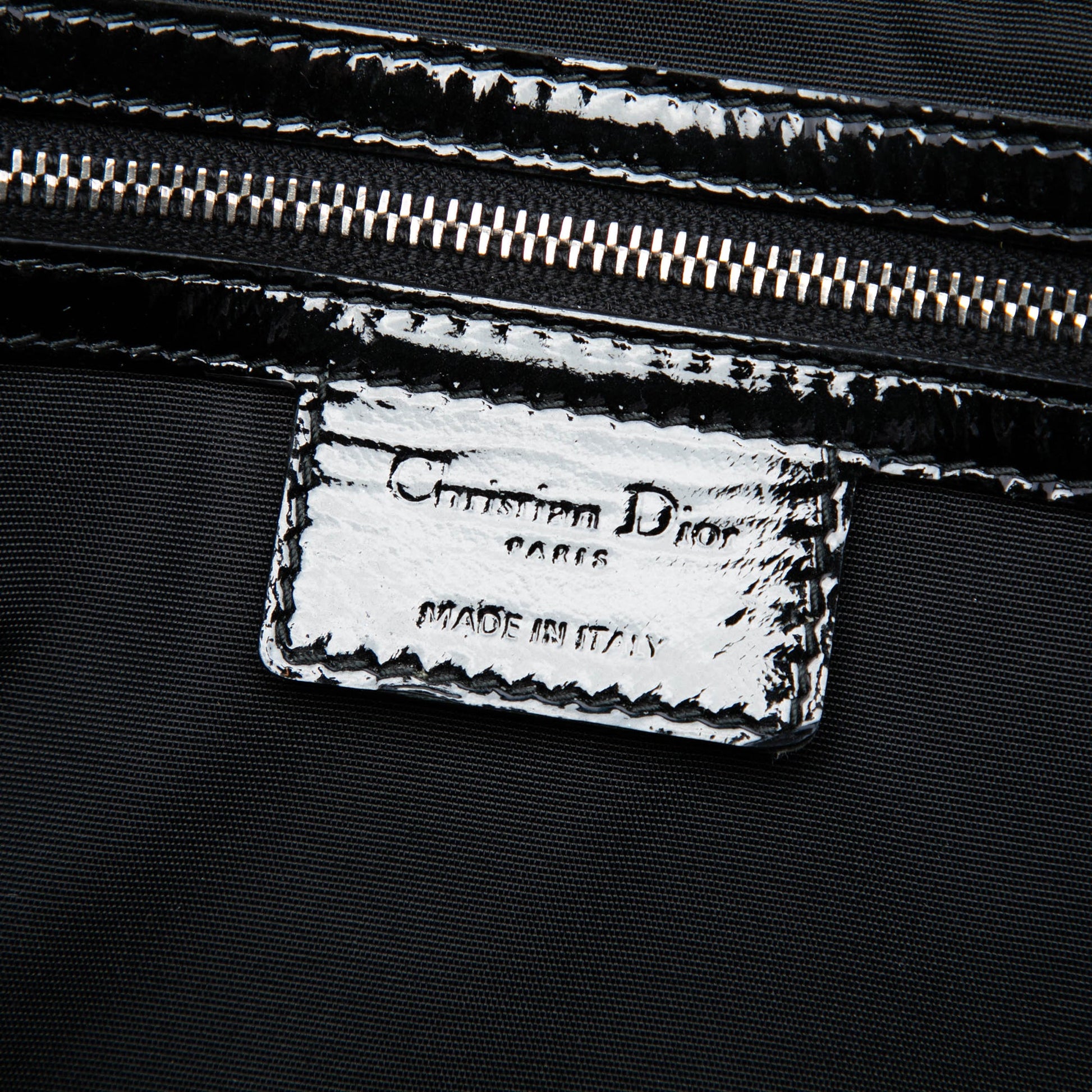 Dior Large Patent Cannage Lady Dior Soft Shopping Tote