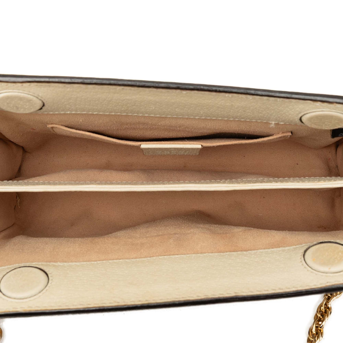 Gucci Small Calfskin Web Ophidia Chain Crossbody